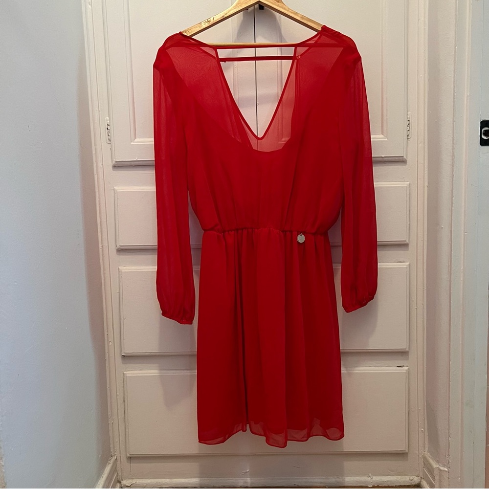 mangano chiffon dress in size 44 (M)